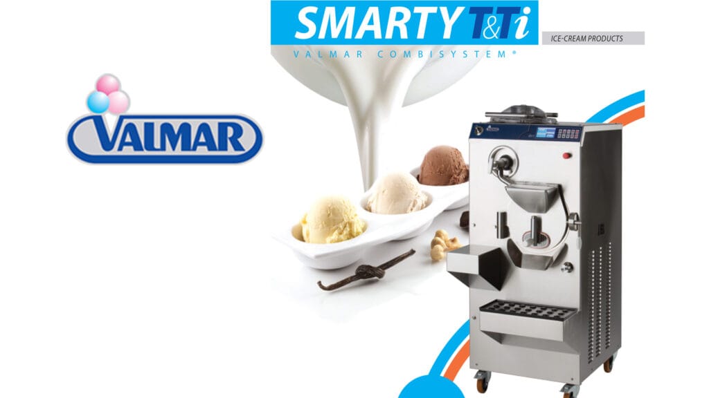 Smart-TTi Gelarte | Smarty TTi de la Valmar: Echipamentul Combinat Suprem pentru Gelato Artizanal și Cremolata